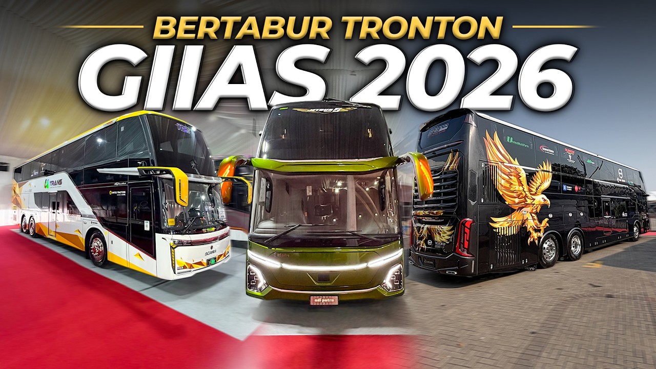 REKOR 36 BUS MEWAH PALING UPDATE TAMPIL DI GIIAS 2026