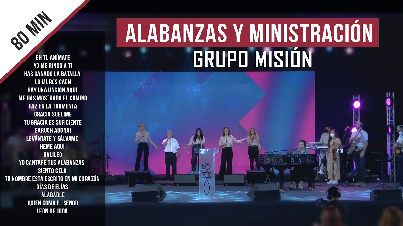 80min de Música Cristiana de Alabanza 🎵 // Grupo Misión