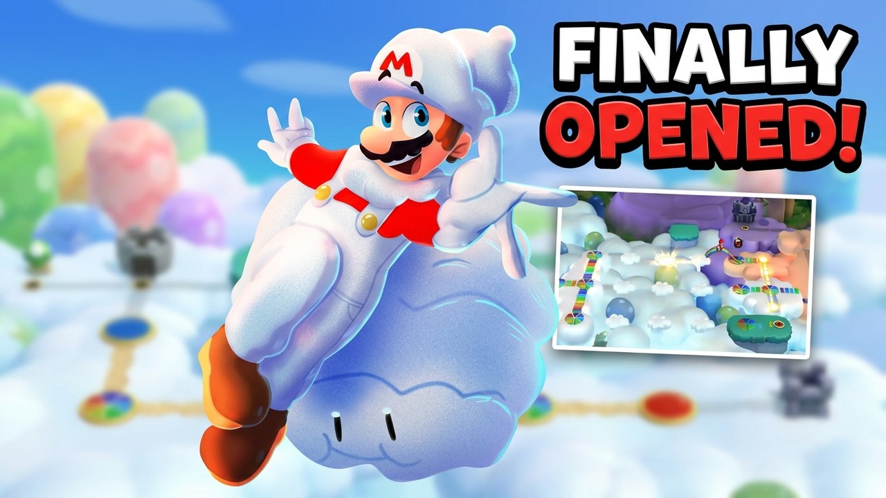 NEW SUPER MARIO BROS U - LA TETE DANS LES NUAGES