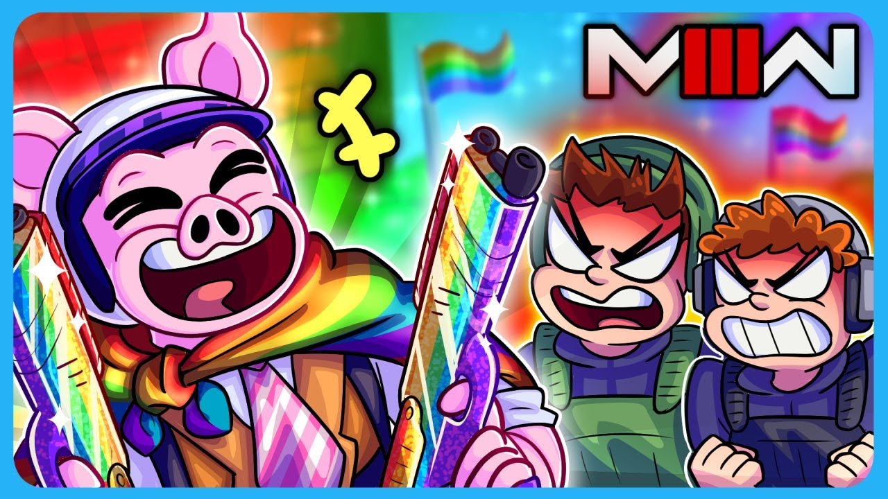 Making MW3 Players RAGE at Pride Camos for 36 Mins Straight