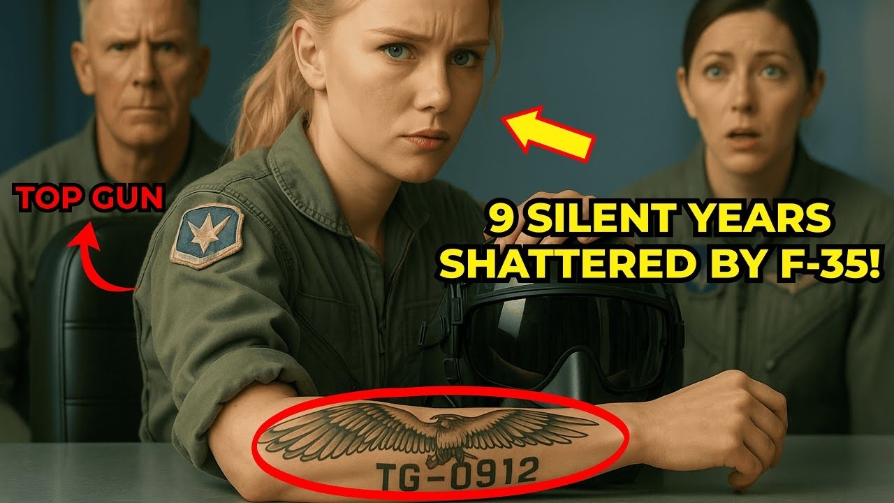 For 9 Years She Hid Her Top Gun Past — Until an F-35 SOS Forced Her Back Into the Sky Again