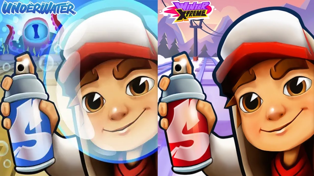 Subway Surfers: Underwater 2024 🆚 Winter Xtreme 2026 | Map Comparison!