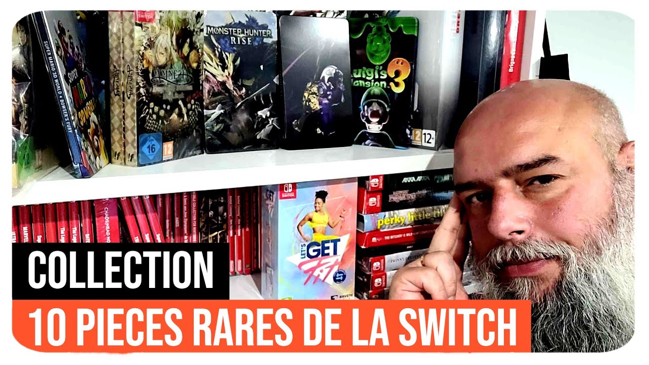 10 PIECES RARES DE MA COLLECTION SWITCH !