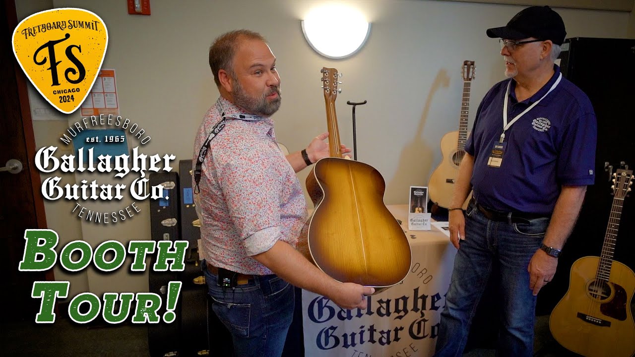 New Models! Fretboard Summit 2024 With Gallagher Guitar Co.!