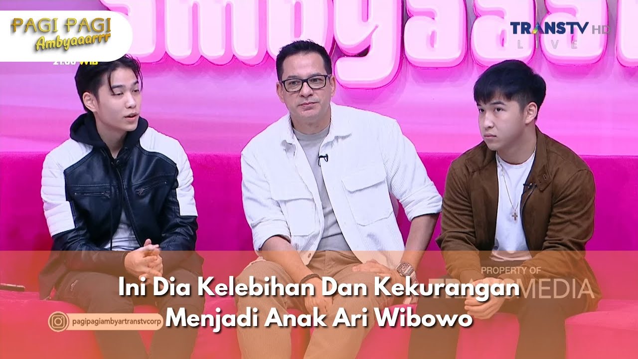 Ini Dia Kelebihan Dan Kekurangan Menjadi Anak Ari Wibowo - PAGI PAGI AMBYAR (20/12/24) P1