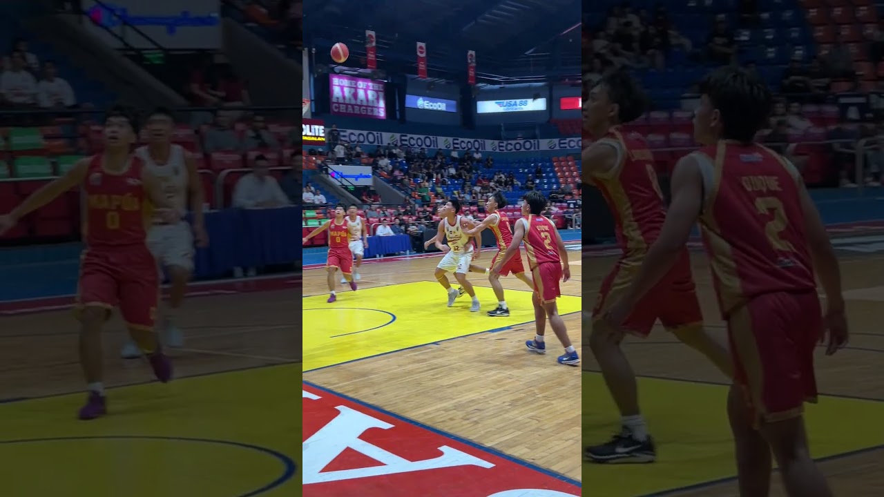 Lebron Jhames Daep for three | NCAA Season 100 Juniors Basketball