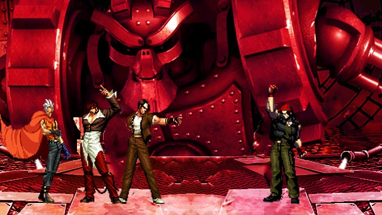 [KOF Mugen] Clone Team Vs Mech Ralf