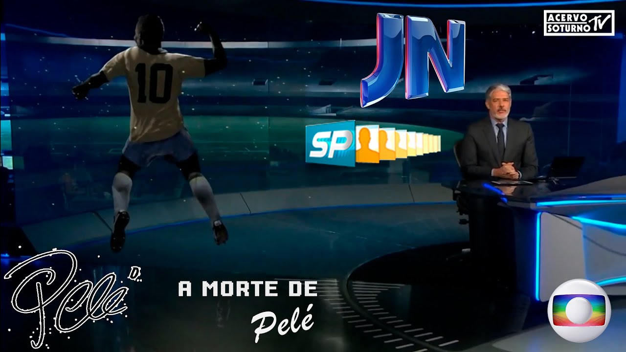 Not&iacute;cia da morte de Pel&eacute;