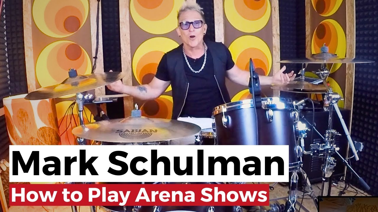 How to play ARENA shows with Pink's drummer Mark Schulman