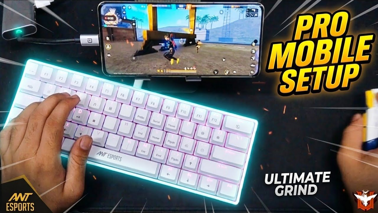 Pro Mobile Setup 2026: Ant Esports Keyboard + Mobile Gameplay