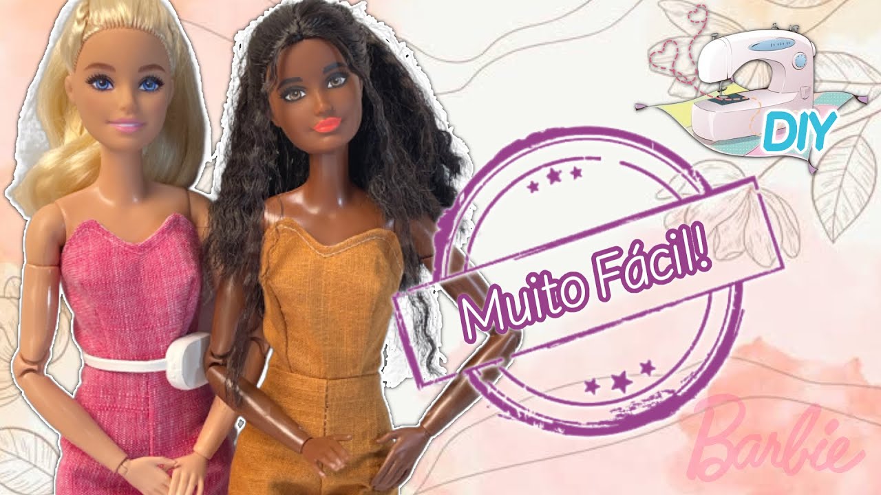 MACACÃO PARA BARBIE - Lalay Doll - Moda para Bonecas  - DIY