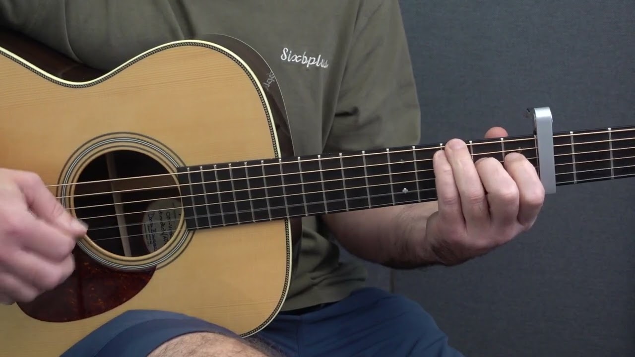 Quick Sunday recording of an ol' CM tune - bit of finger picking into a nice picked pattern