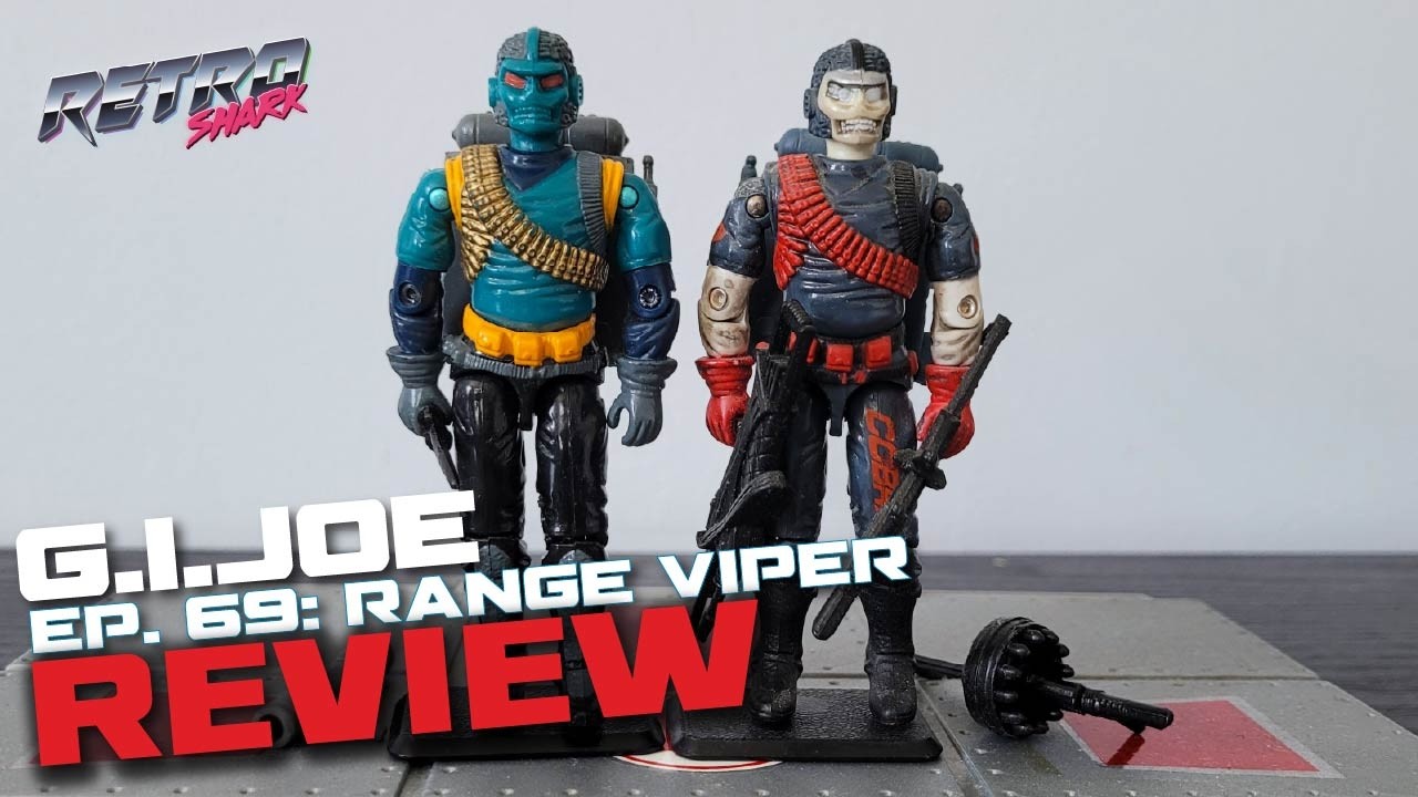 Обзор фигурки G.I. JOE Range Viper (1990) [Эпизод 69] - RetroShArK