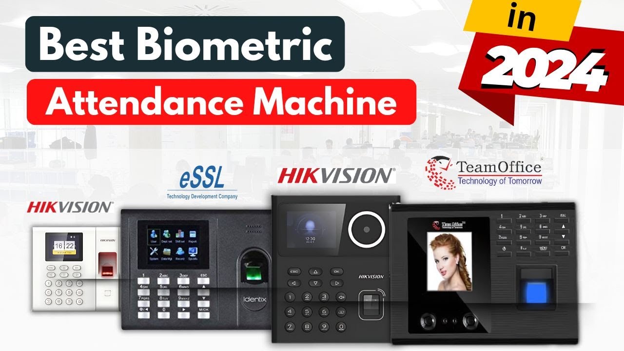Best Biometric Attendance Machines for Office in 2024