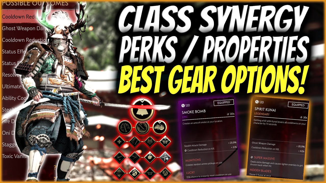 LEGENDS MASTER CLASS (Best Gear Options, Perks/Properties & More!) | Ghost of Tsushima Legends