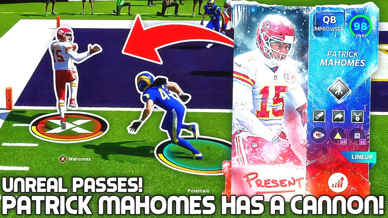 Patrick Mahomes Has A CANNON! UNREAL PASSES! Madden 21