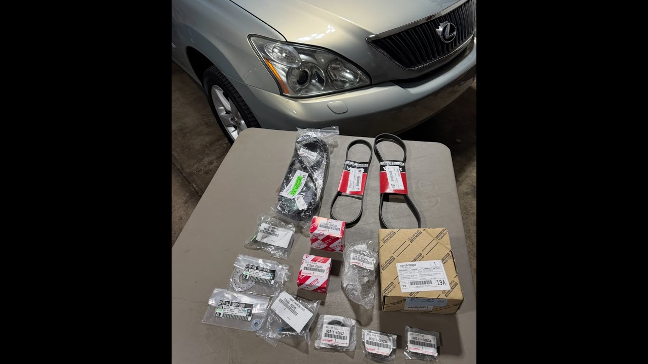 Lexus RX330 Timing Belt and Water Pump Replacement 3MZ-FE 3.3 V6