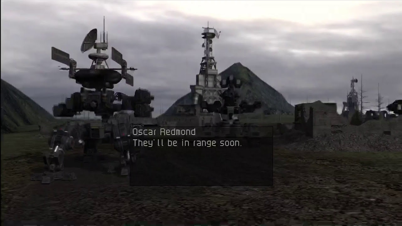 Chromehounds - Last Final Mission 2006 MECH game legendary !! #chromehounds