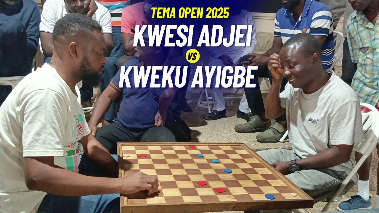 Kweku Ayigbe vs Kwesi Adjei  - Tema Open 2025 - Round of 16