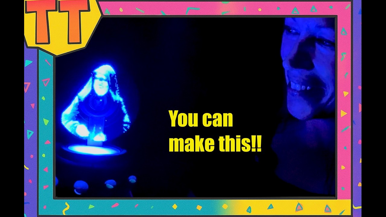 Tina Tries 3D Printing - Star Wars Holoprojector