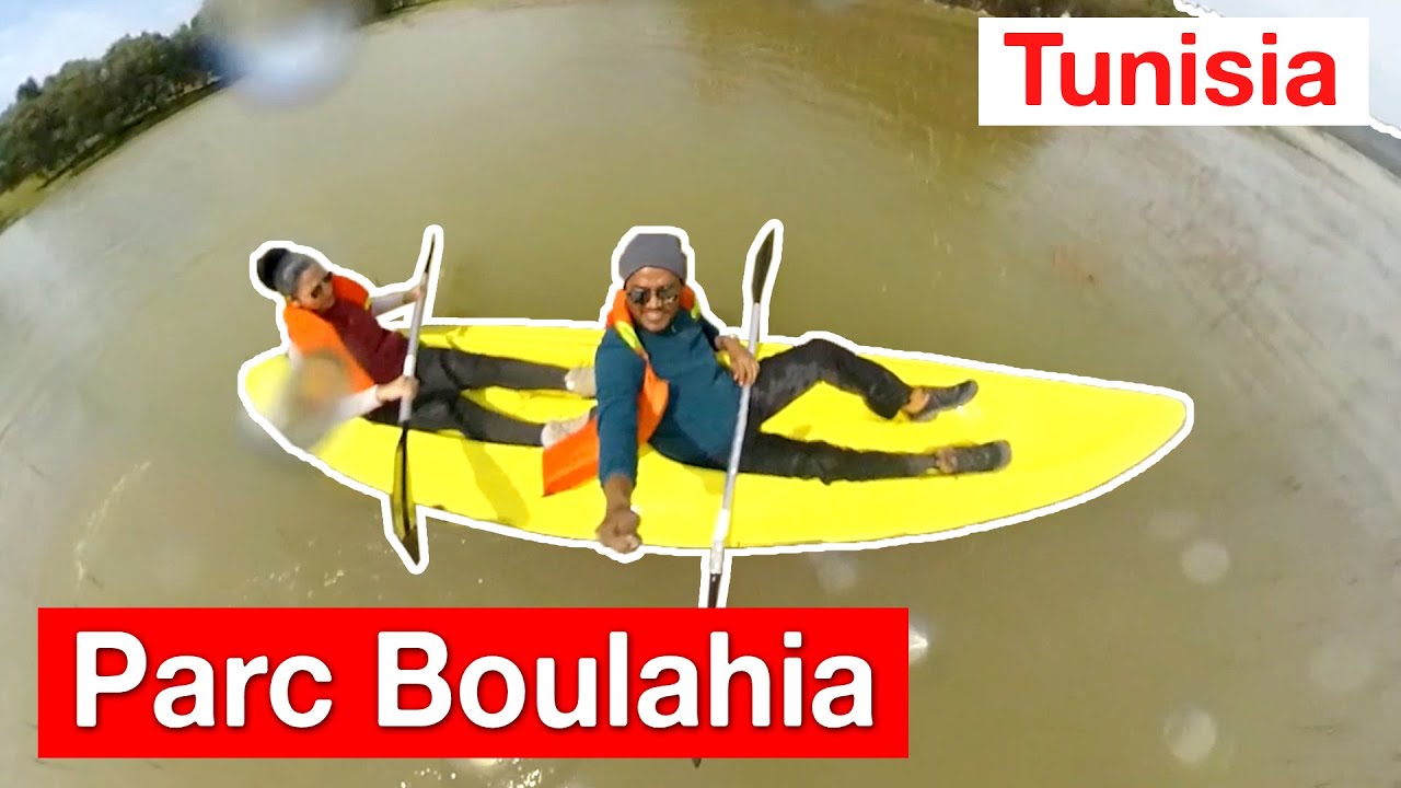Kayaking in Parc Boulahia, Tunisia