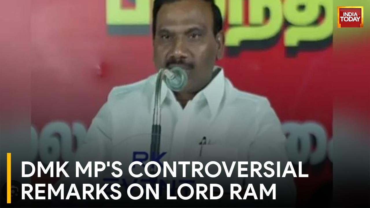A Raja Sparks Controversy with Comments on Lord Ram and BJP