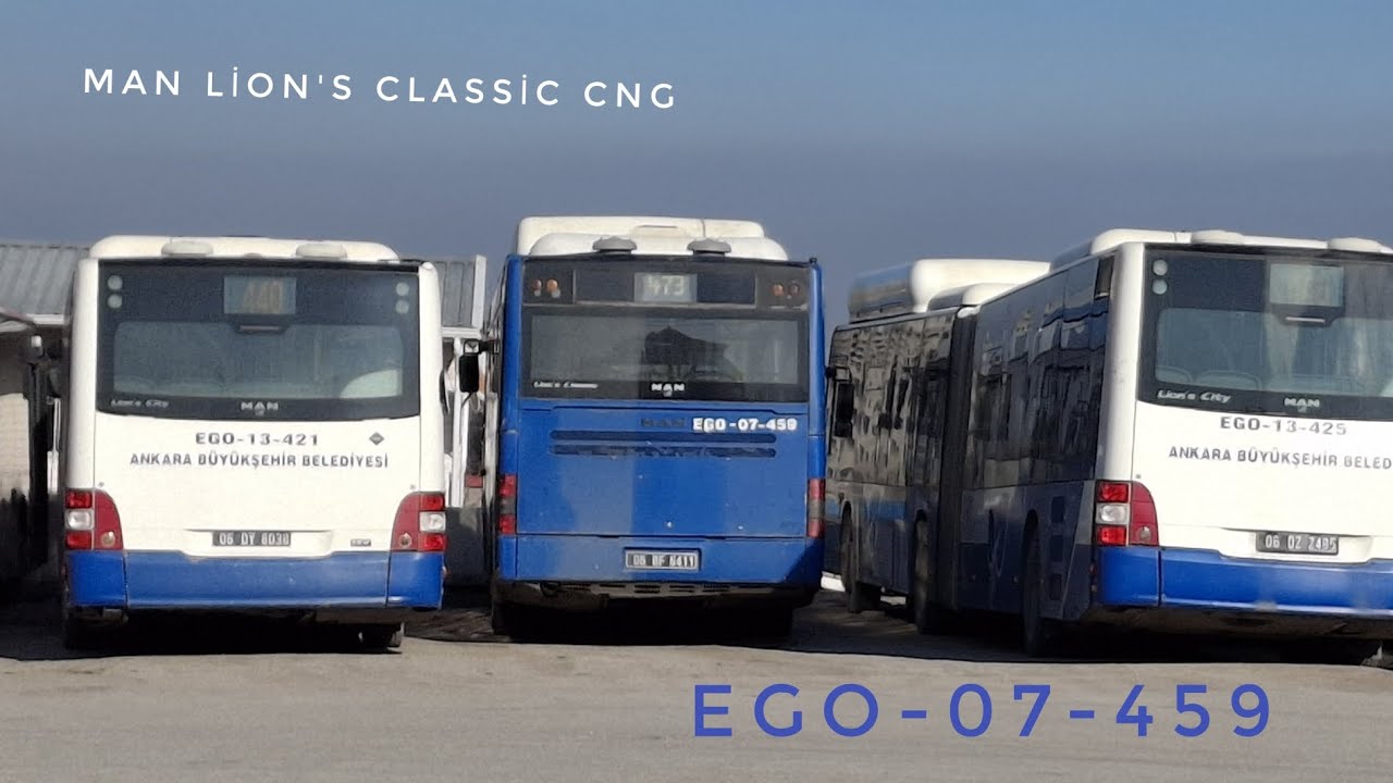 EGO MAN LİON'S CLASSİC CNG 470 HATTINDAN SEYİR