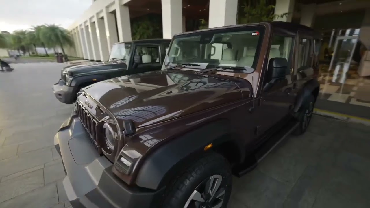 The all new Thar Roxx-5 door &igrave;s here by rapidrohit