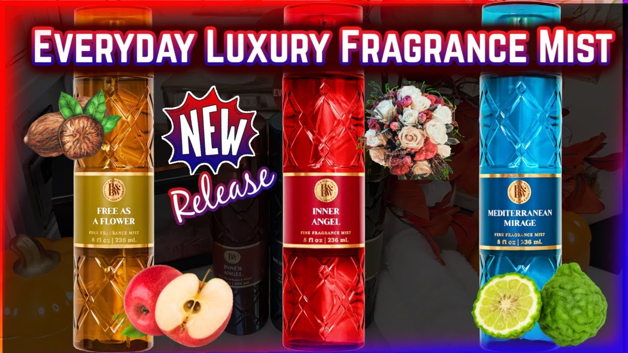 NEW Bath & Body Works Everyday Luxury Fragrance Mist | Autumn Scents | @EverythingEmpo