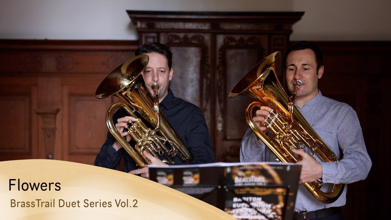 FLOWERS - BrassTrail DUET SERIES Vol.2 - No. 2  - Euphonium