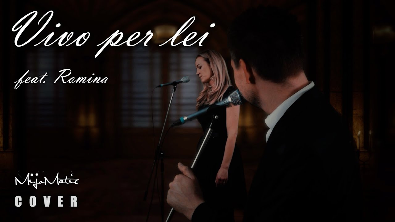 (Andrea Bocelli, Giorgia) VIVO PER LEI | Mijo Matic & Romina (acoustic cover, Piano, Ilija)