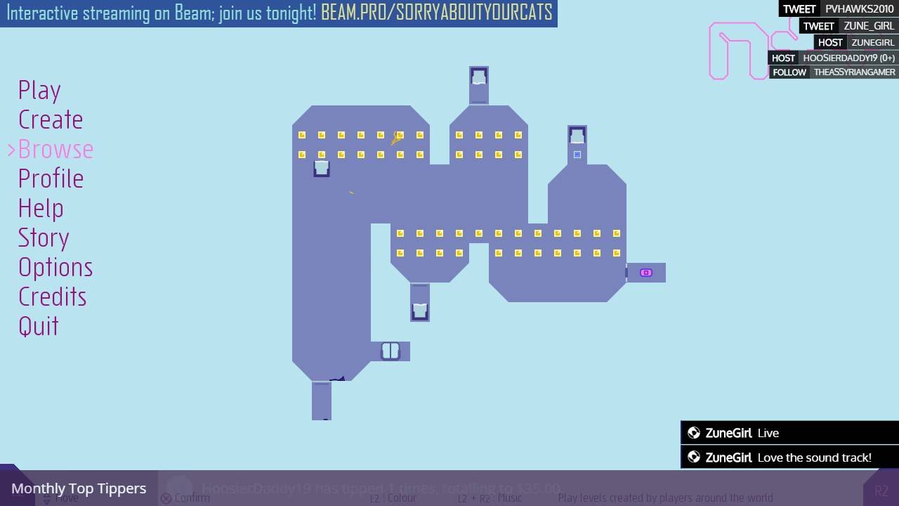 N++ goodness [join us on Beam! beam.pro/sorryaboutyourcats]