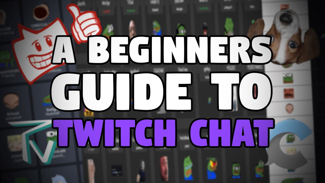 A Beginners Guide to Twitch Chat  (Emote Extensions, Chatterino and more!)