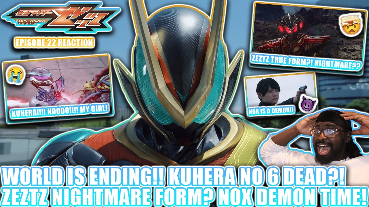 Kamen Rider Zeztz Episode 22 Reaction — KUREHA NOOO?! ZEZTZ NEW CATASTROM FORM!🔥NOX IS A MENACE!!!