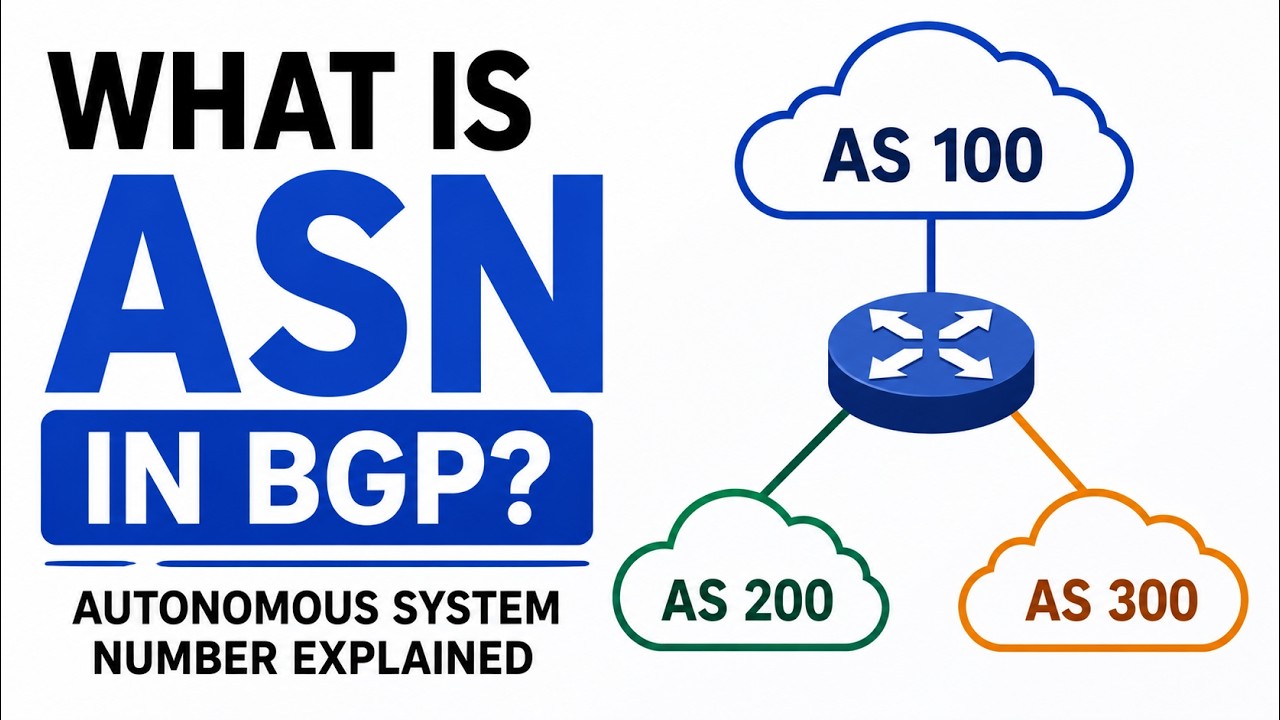 What is Autonomous System Number (ASN)? in  BGP |  Fundamentals Explained @PyNetLabs