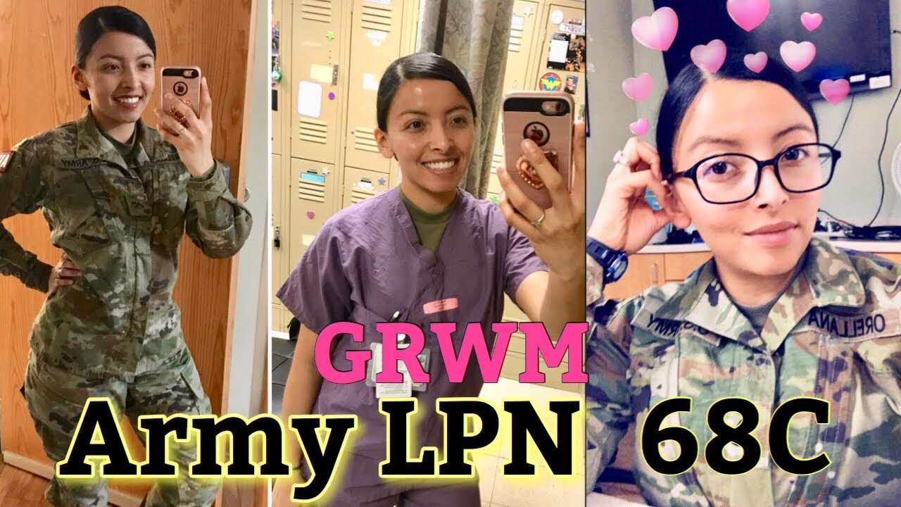 ARMY 68C MOS! GET READY WITH ME ARMY EDITION!