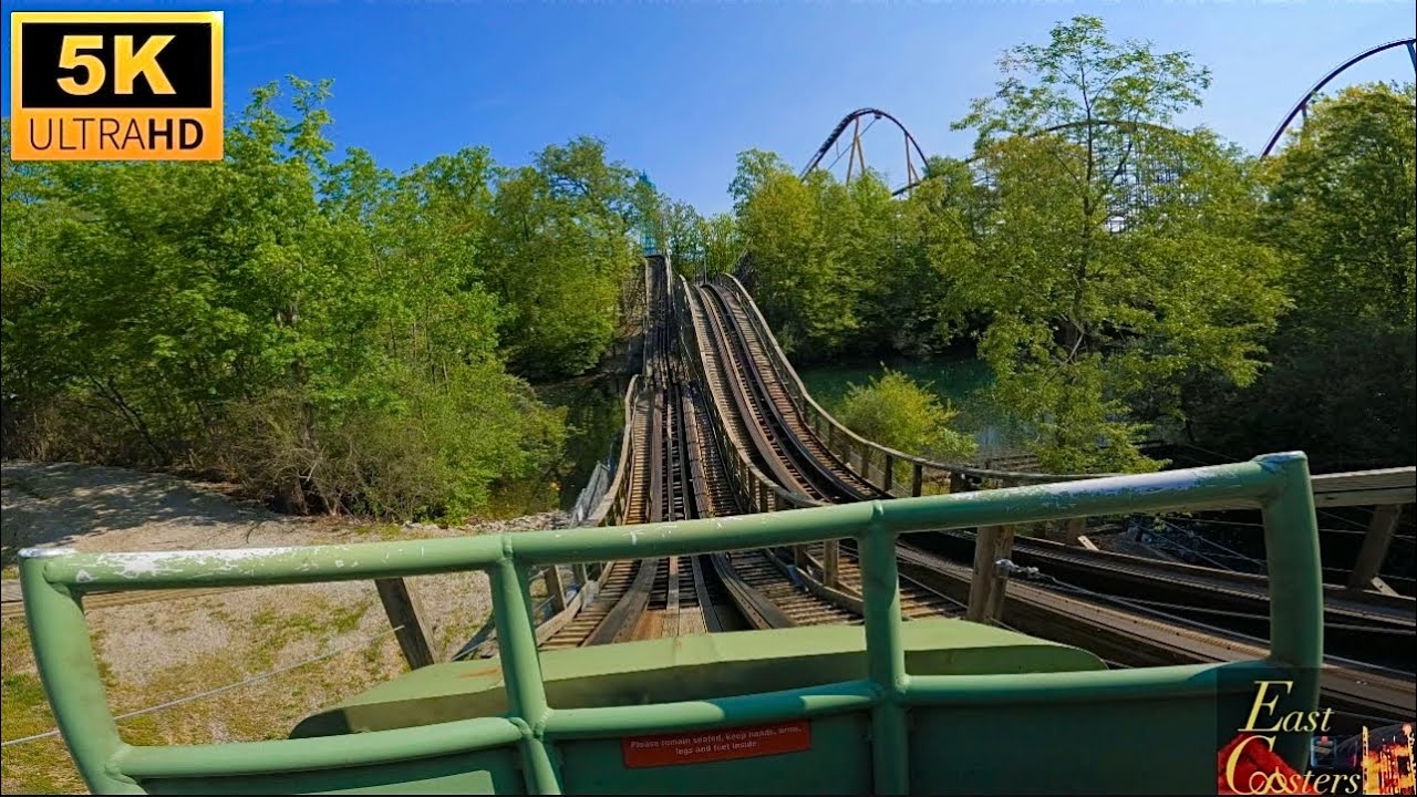 Mystic Timbers POV 5K Aggresive GCI Wooden Coaster Kings Island Mason, OH