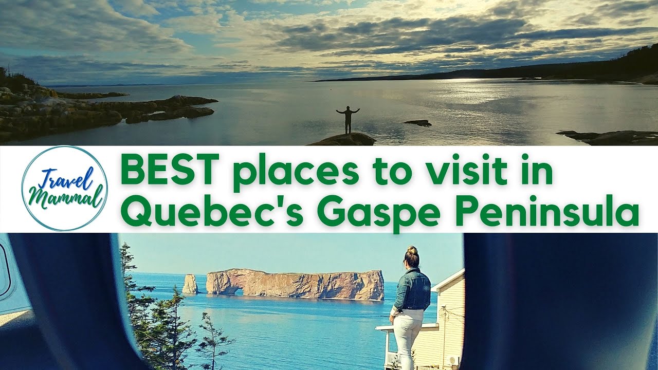 Amazing Places to Visit in Quebec's Gaspe Peninsula - Travel Video