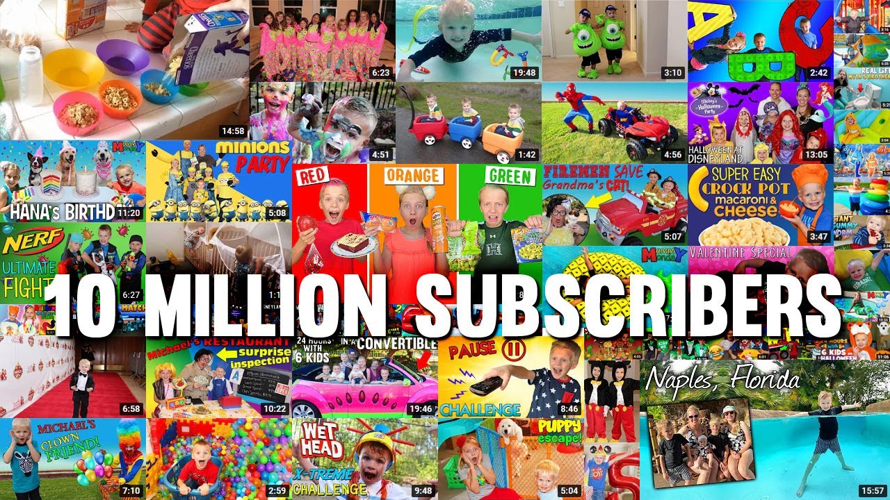 10 MILLION SUBSCRIBERS Emotional Lookback - 11 Years on YouTube!!
