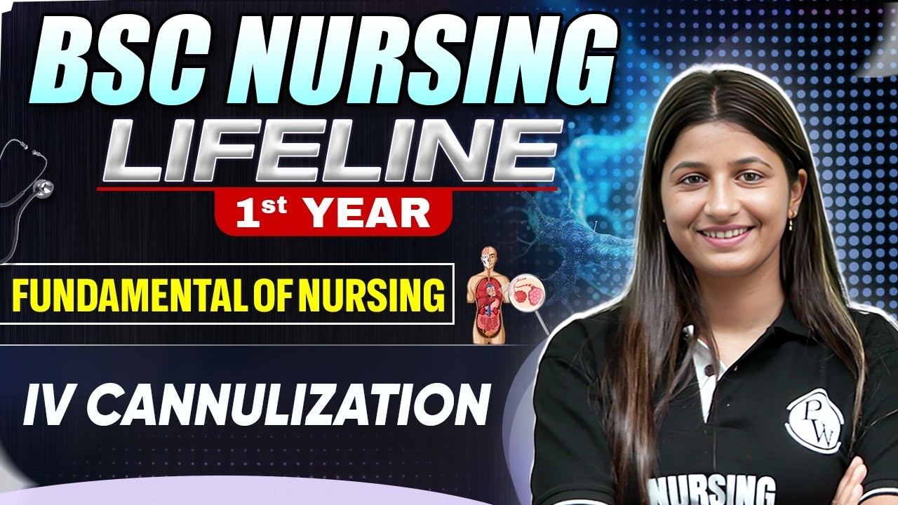 IV Cannulation & IV Injection Procedure Demonstration | LifeLine Batch | Bsc Nursing
