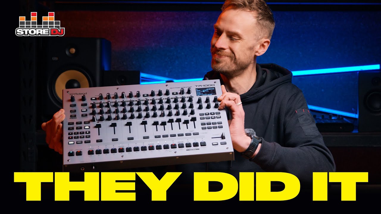 Roland returns to ANALOG 🙌 TR-1000 Overview & First Impressions
