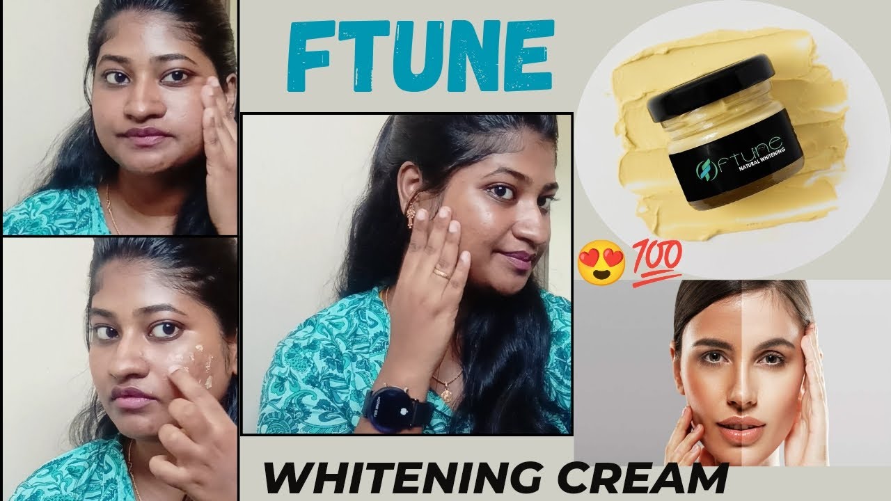 100% guaranteed result 😍Ftune whitening cream🤗 முகம் நல்ல glow😊 ஆகணுமா இத use pannunga #trending no1
