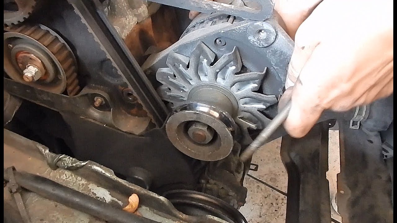 VW GOLF 2 LICHTMASCHINE WECHSELN TUTORIAL / ANLEITUNG