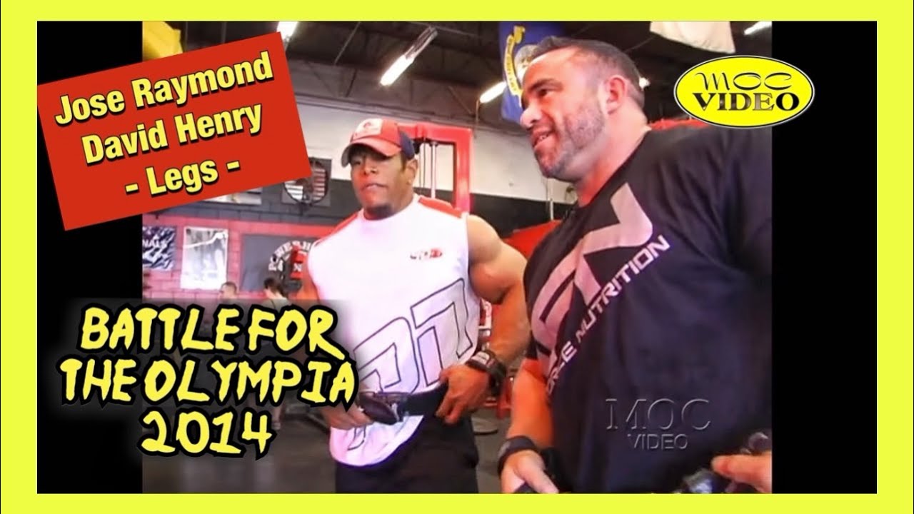 David Henry & Jose Raymond - Legs - Battle For The Olympia 2014