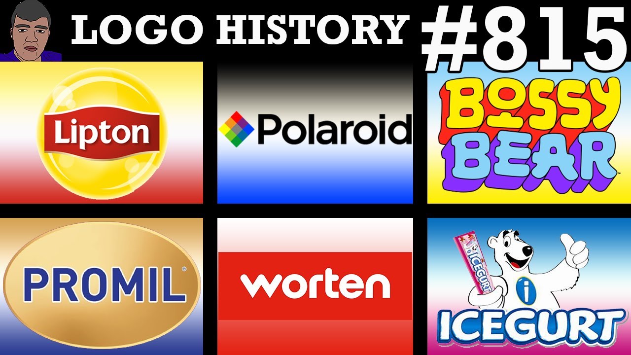 ИСТОРИЯ ЛОГОТИПА № 815 — Lipton, Promil, Icegurt, Worten, Polaroid и Bossy Bear