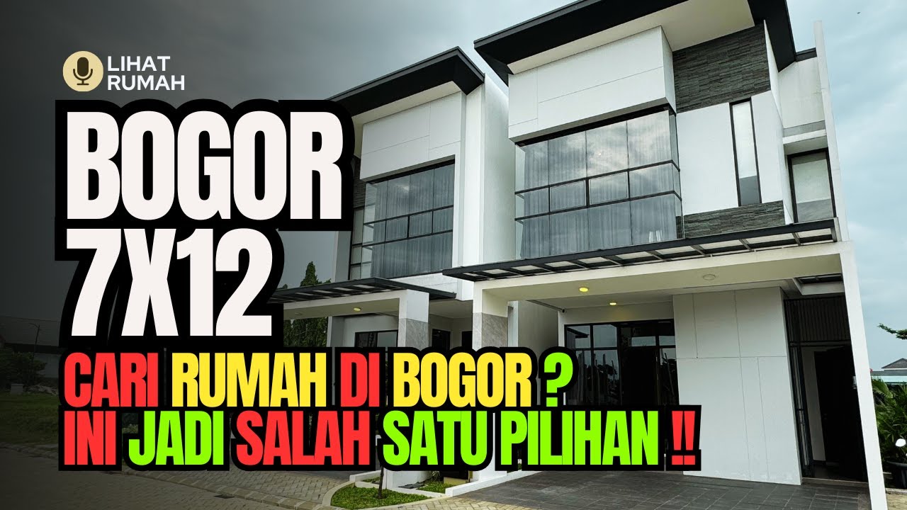 Rumah Murah di Kota Bogor | OCBD BOGOR | Cluster Northern | Type Pilea | Ukuran 7x12 | 2024