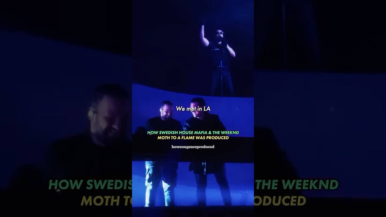 HOW THE WEEKND & SWEDISH HOUSE MAFIA MOTH TO A FLAME WAS MADE  #theweeknd #swedishhousemafia