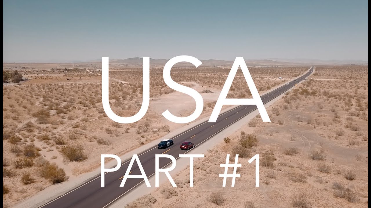 USA Road Trip Cinematic Drone Video