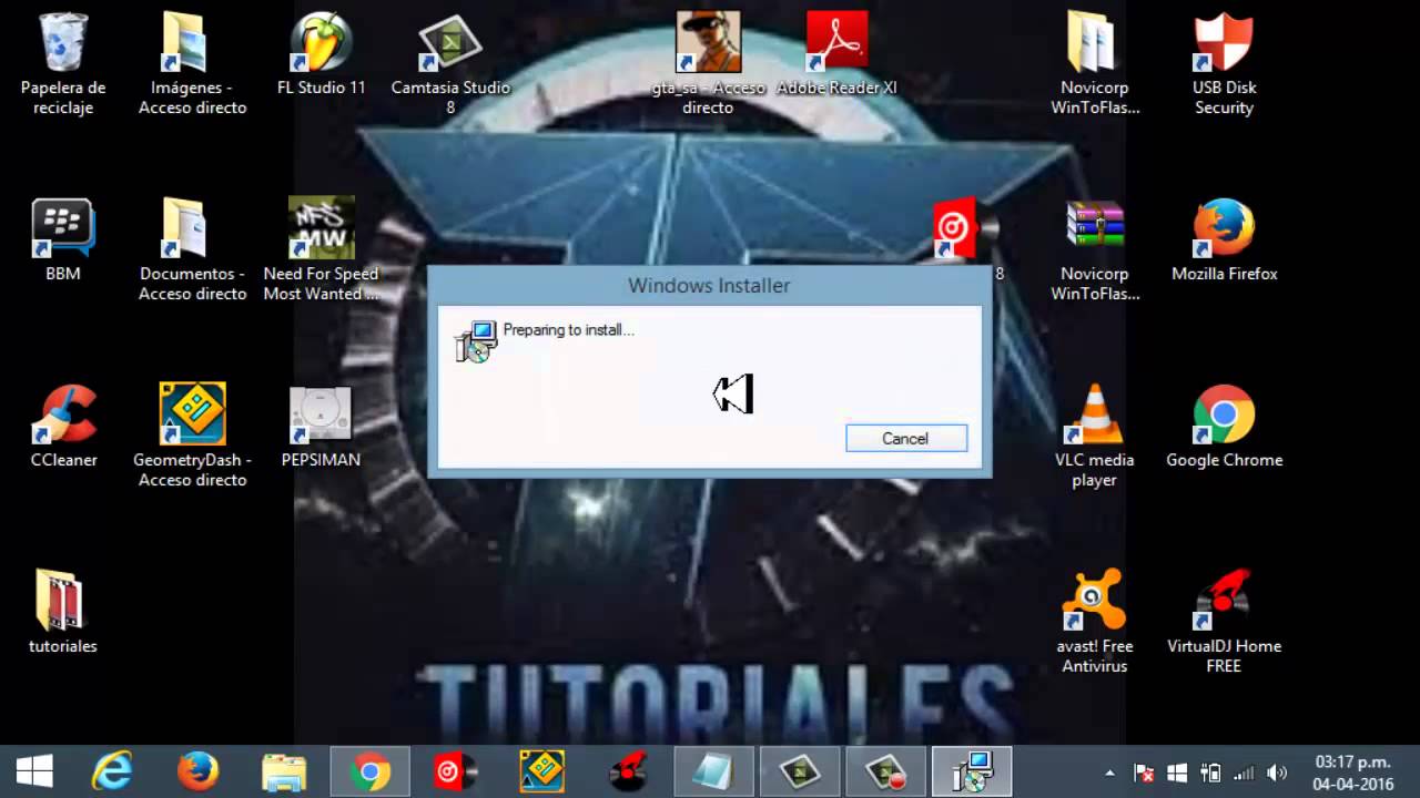 Como instalar el virtual dj 8 full espa&ntilde;ol link Mega