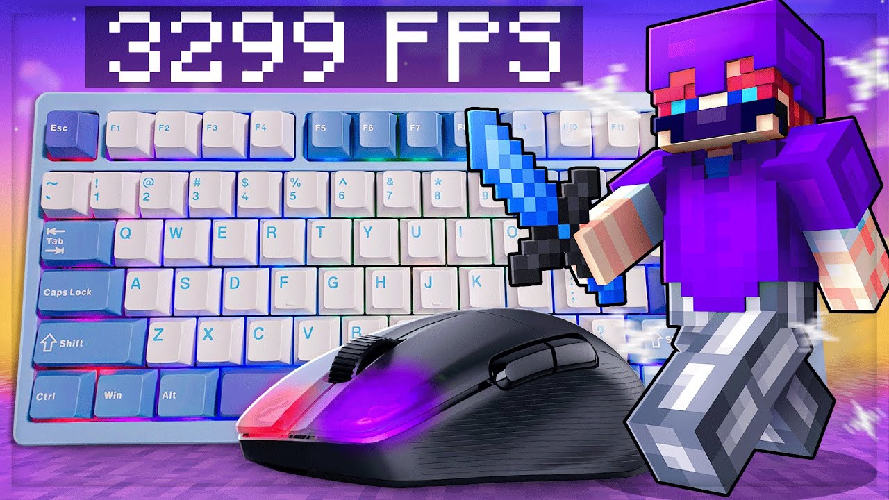 BedWars ASMR – Best Gaming Keyboard | PvP, Bridging & Clutches